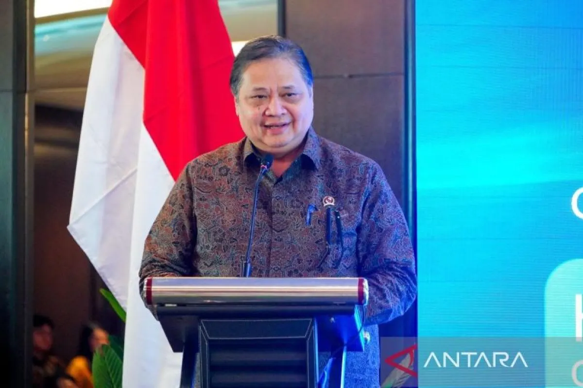 Menteri Koordinator Bidang Perekonomian Airlangga Hartarto, Jakarta, Kamis (15/10/2026)