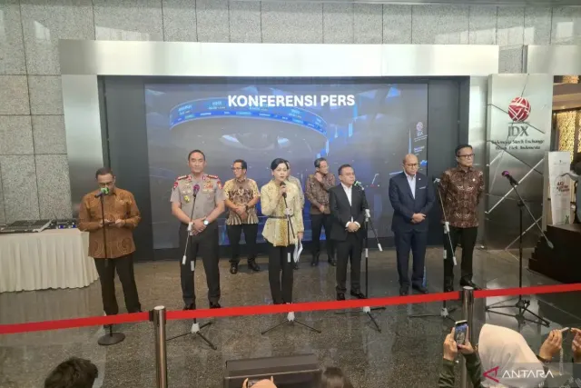 IHSG Anjlok 8,01 Persen, Dasco Bersama OJK dan Kapolri Sambangi Bursa